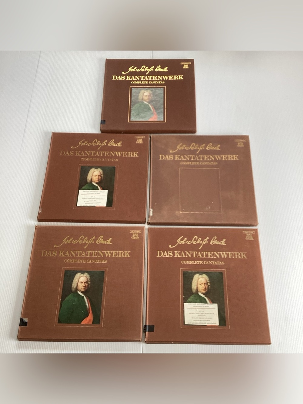 J.S. Bach Das Kantatenwerk Complete Cantatas Vol 6 - 10 Box Sets 10 LP w Books - Picture 2 of 12